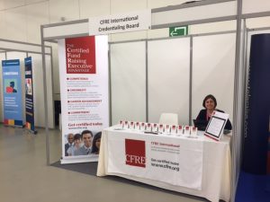 CFRE booth at CASE Europe - 2016